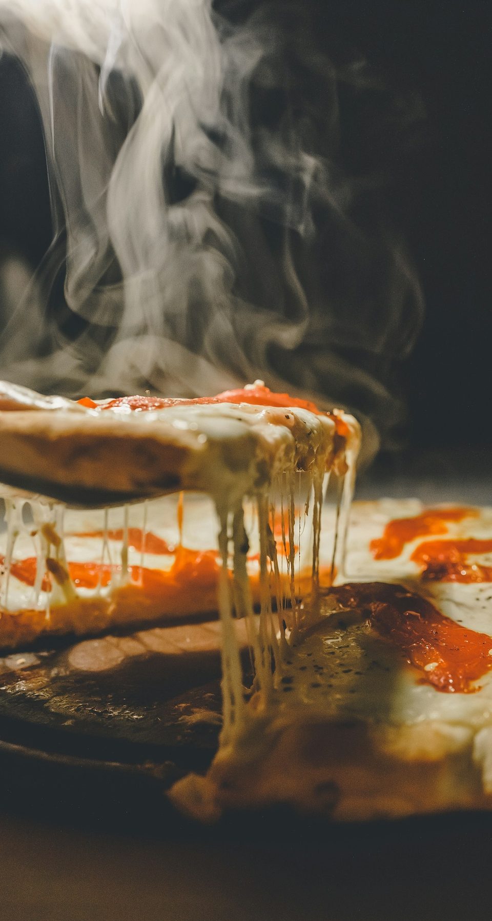 Hand stretched Balsamini pizza for collection in Settle